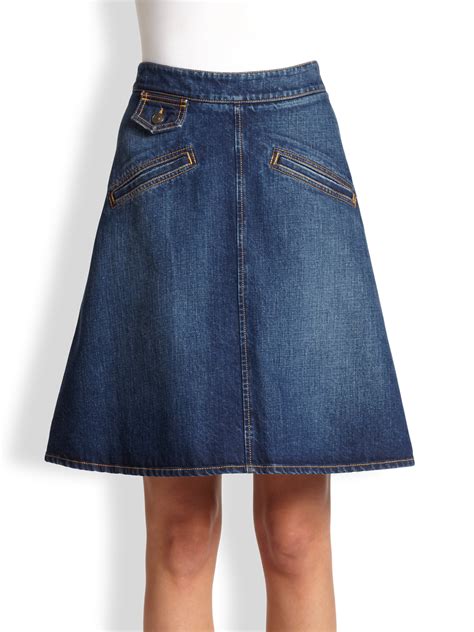 Chloé Denim Skirts for Women .